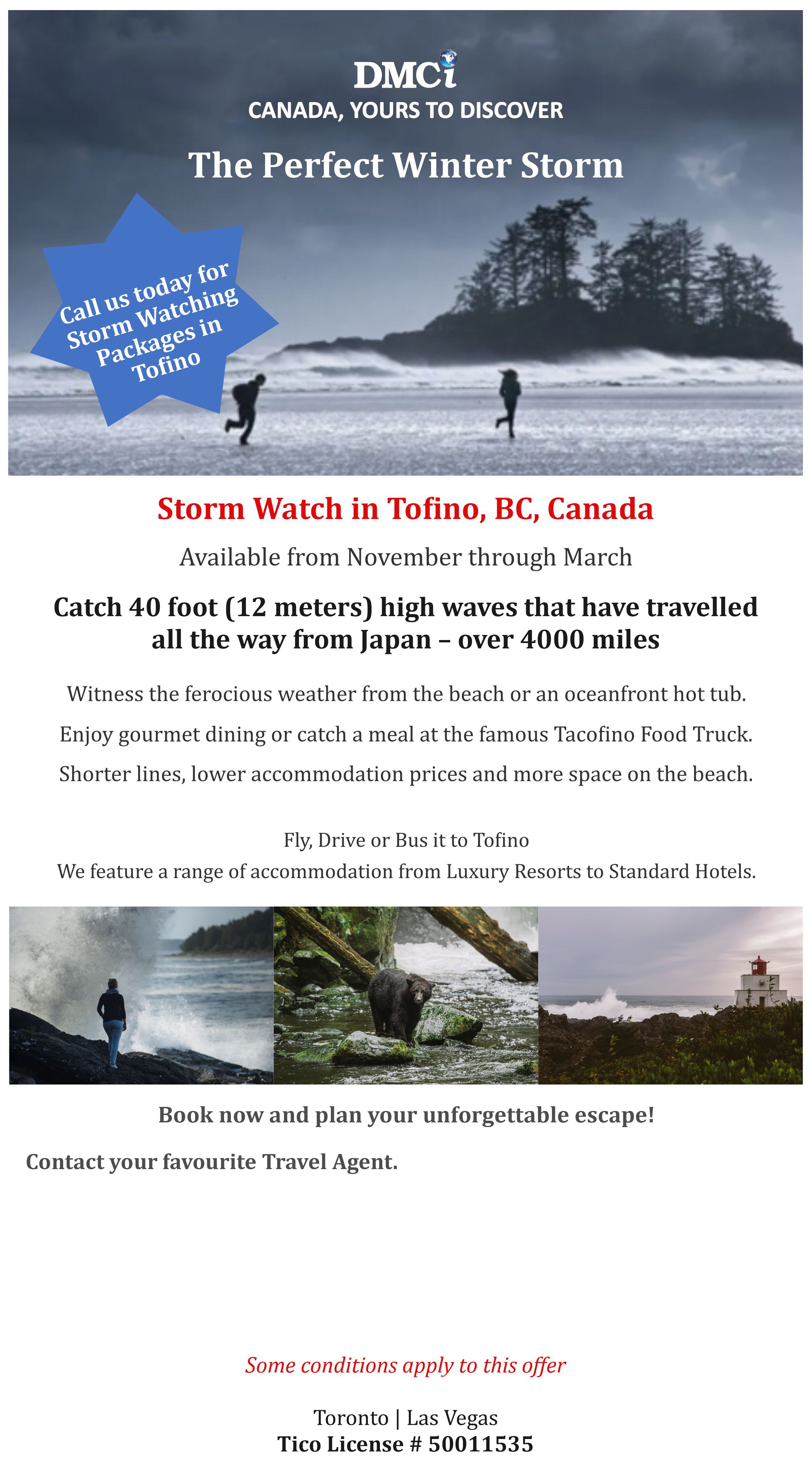 Storm Watch In Tofino, BC